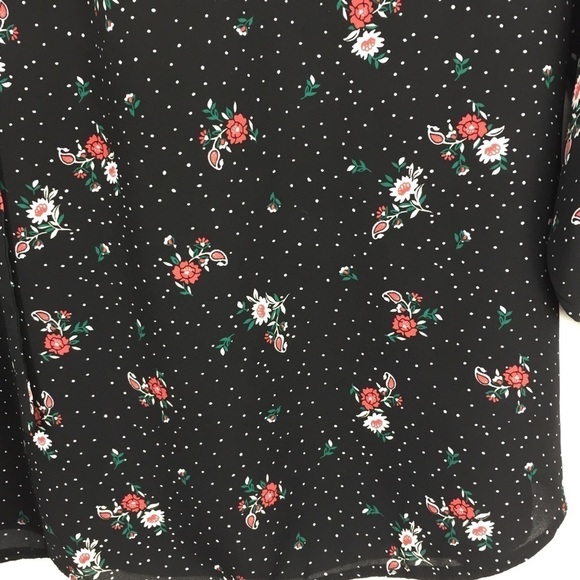 Warehouse One Peasant Blouse Sz Lrg - Picture 5 of 8